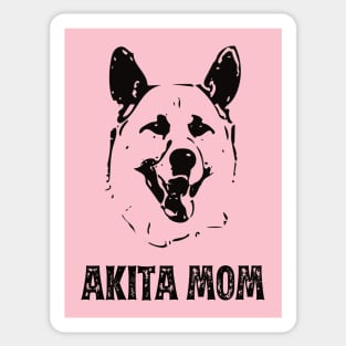 Akita Mom - Akita Inu Dog Mom Sticker